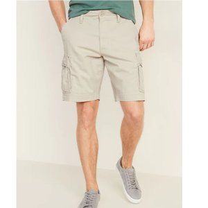 Columbia Sportswear Cream/Khaki Cotton Cargo Shorts Mens Size 34